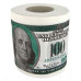 Туалетная бумага с долларами