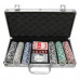 Покерный набор 300 фишек с номиналом